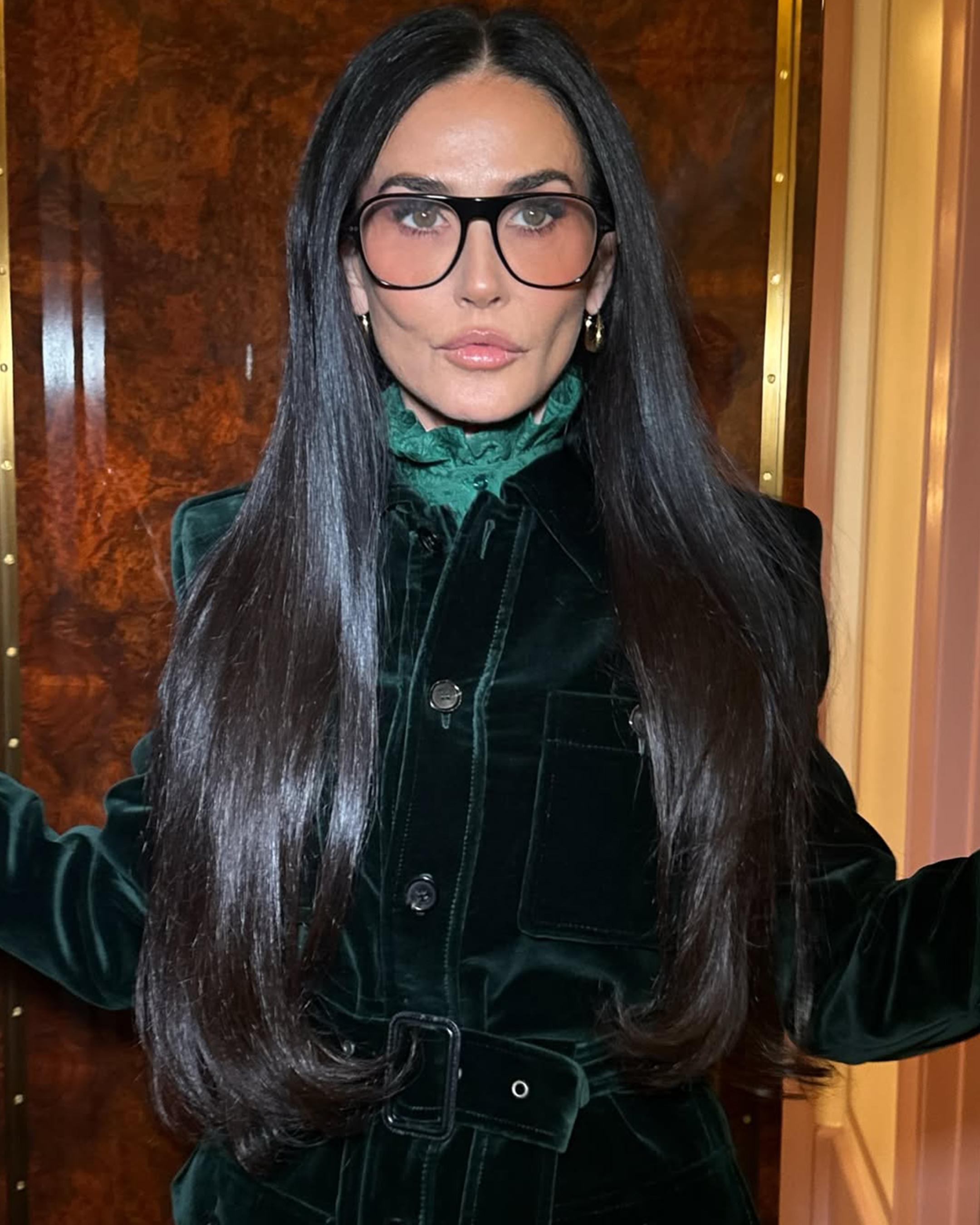 Thick Hoop - 14k Gold Plated