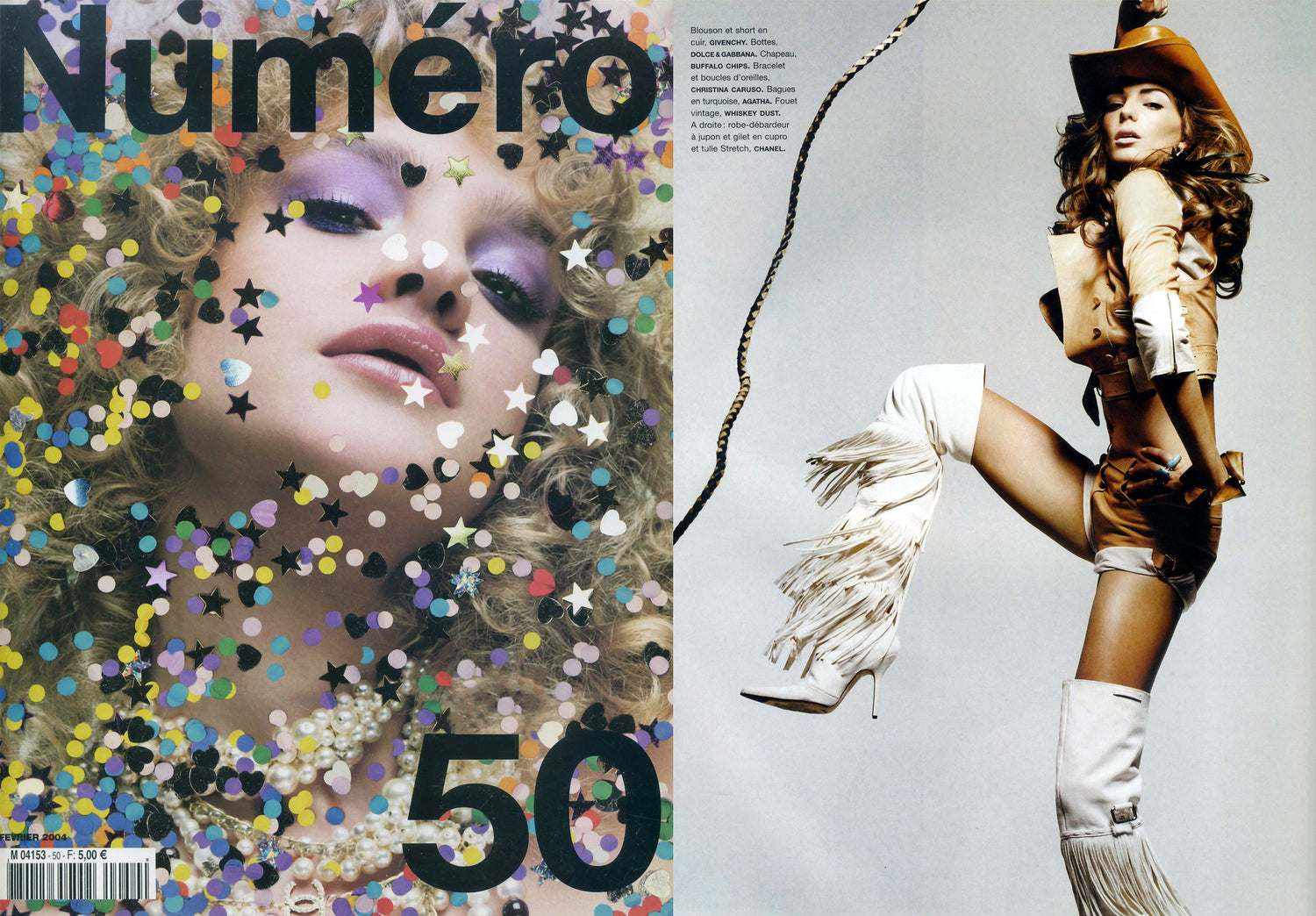 Christina Caruso rings featured In Numéro Magazine