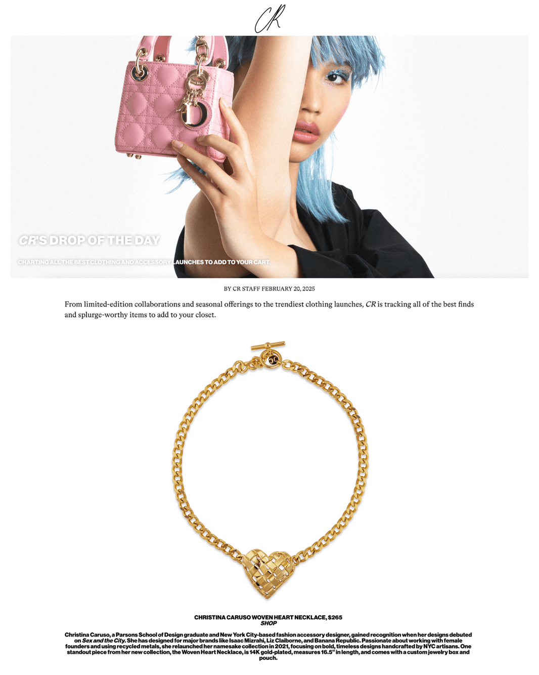 CRFashionBook.com - Christina Caruso
