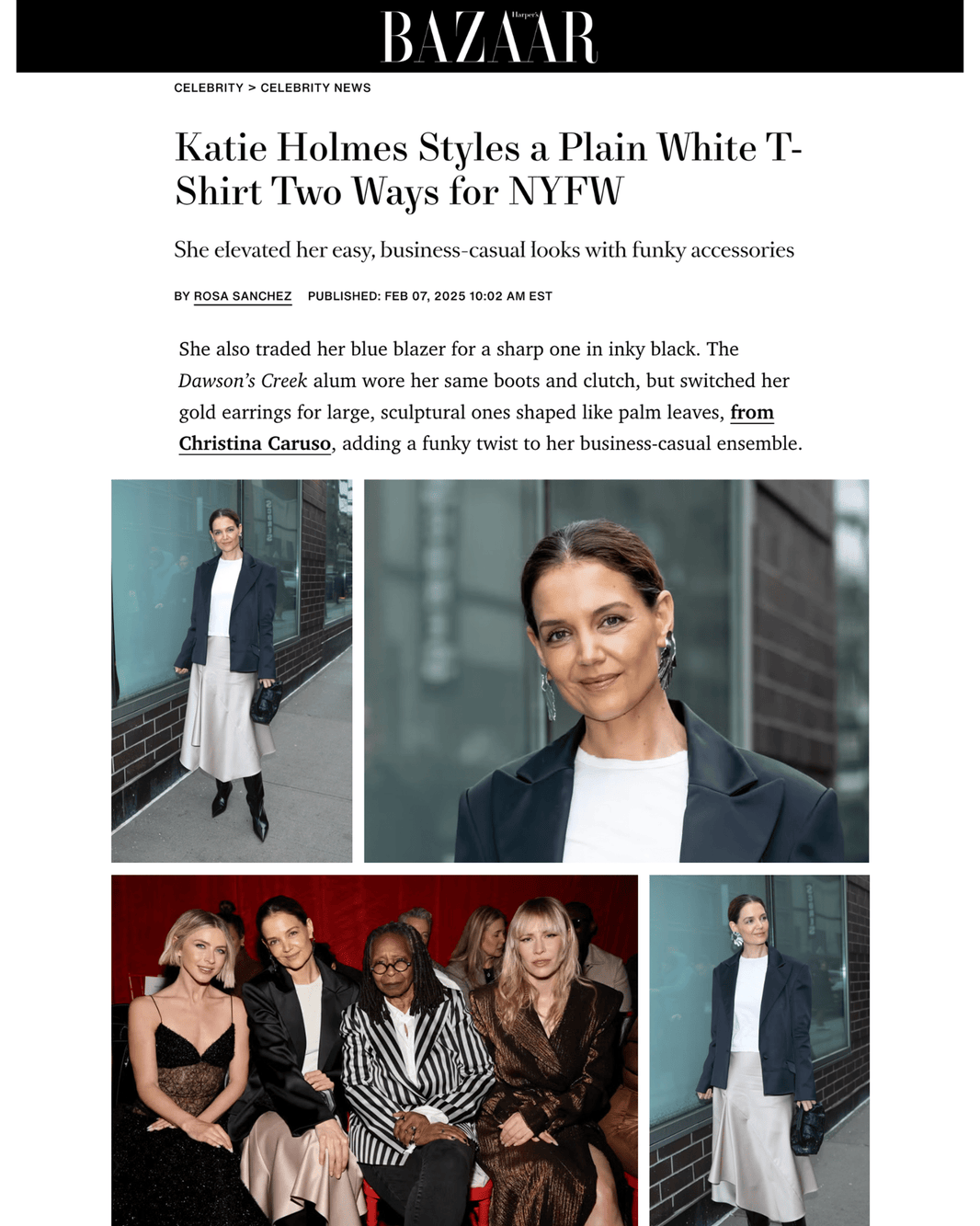 HarpersBazaar.com - Christina Caruso