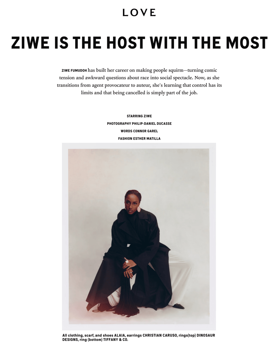 LOVEMagazine.com - Christina Caruso