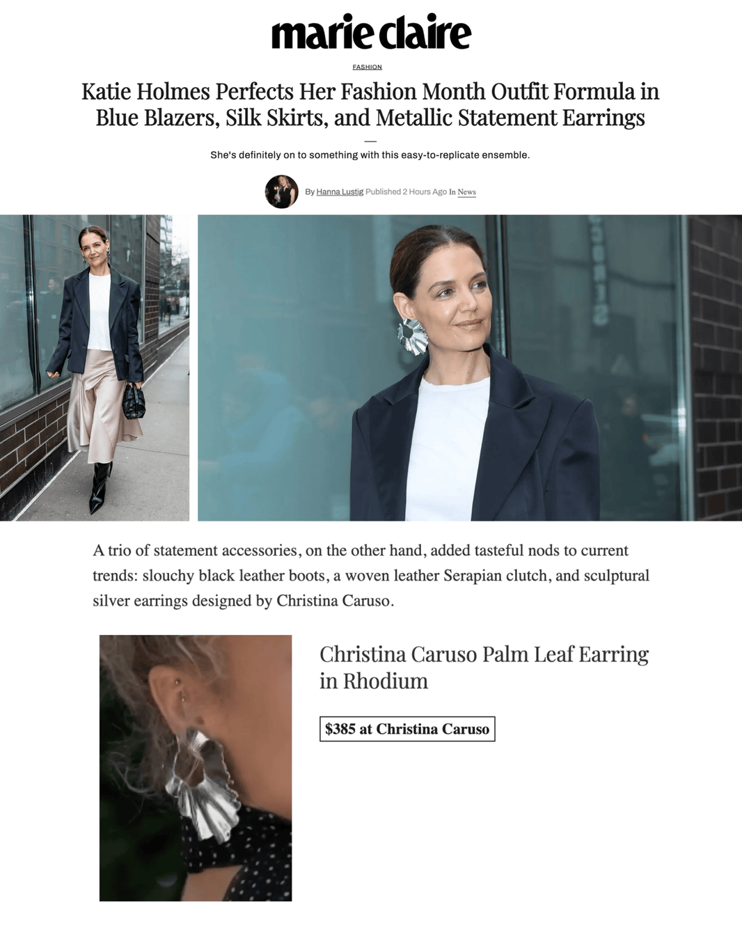 MarieClaire.com - Christina Caruso