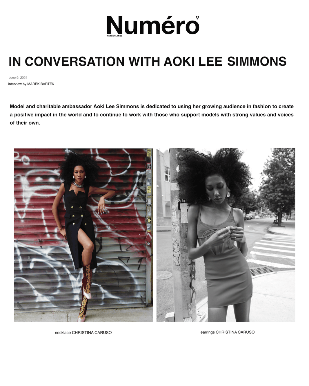 NumeroMag.NL June Edition - Christina Caruso