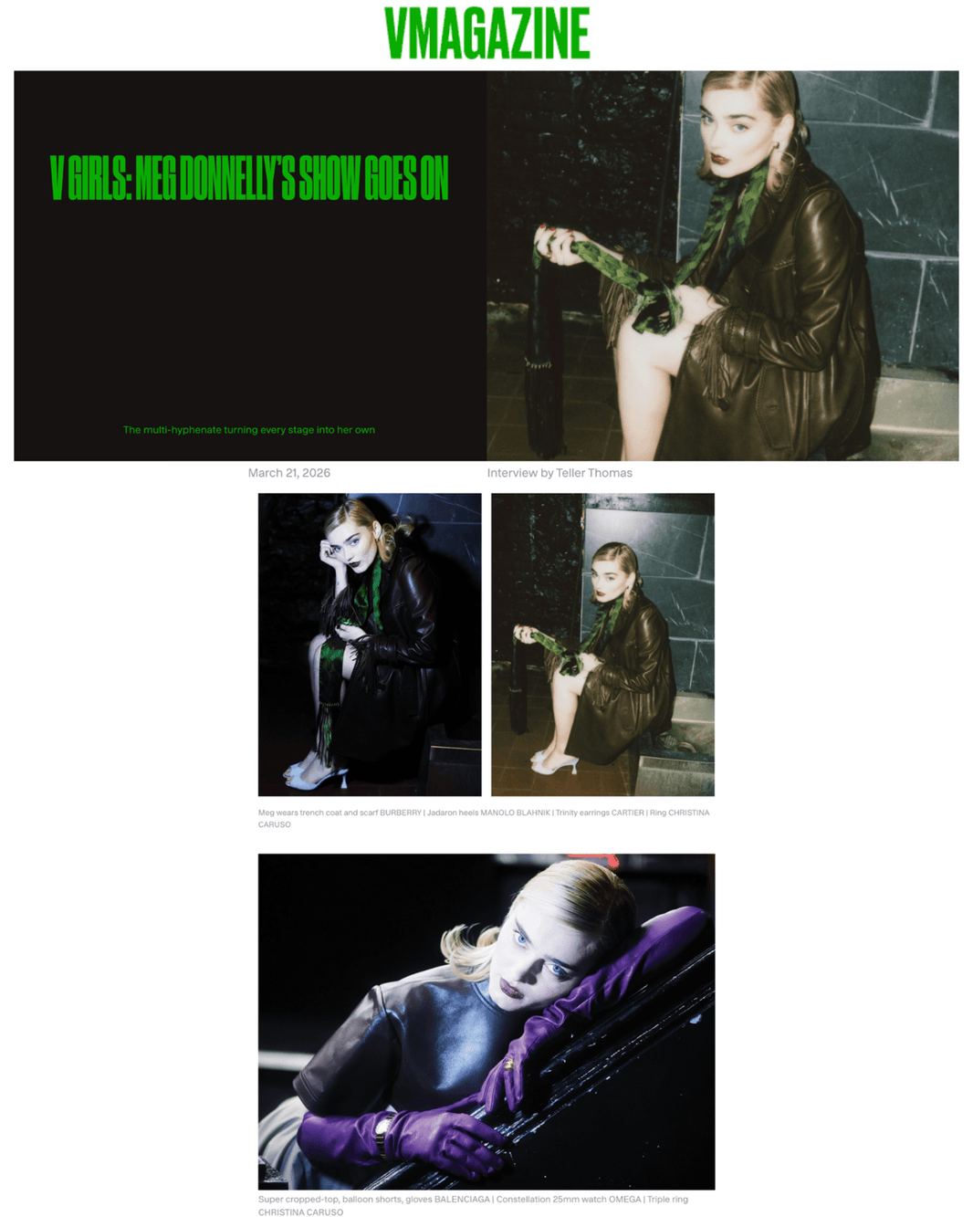 VMagazine.com - Christina Caruso