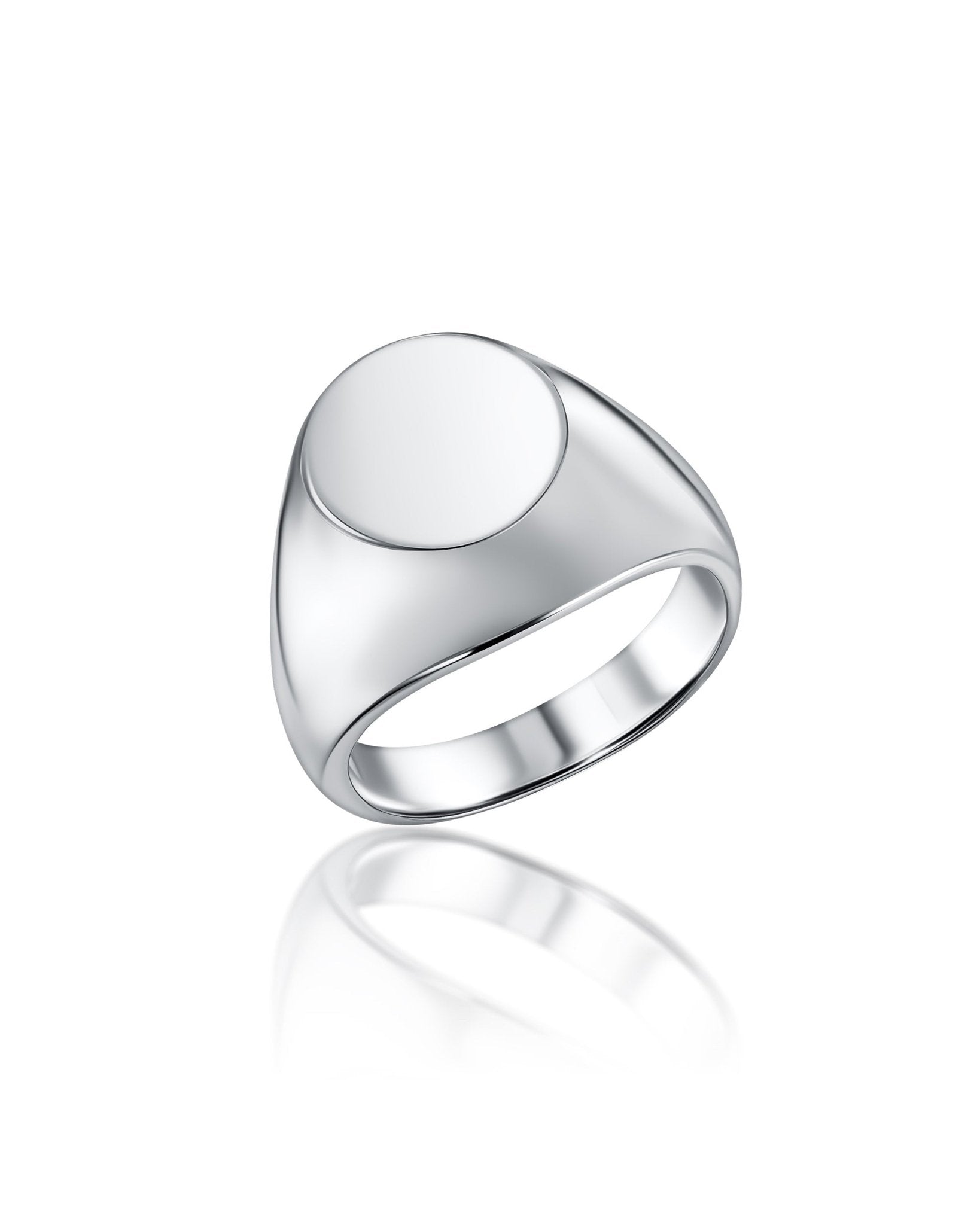Engravable Signet Ring of Christina Caruso Jewelry