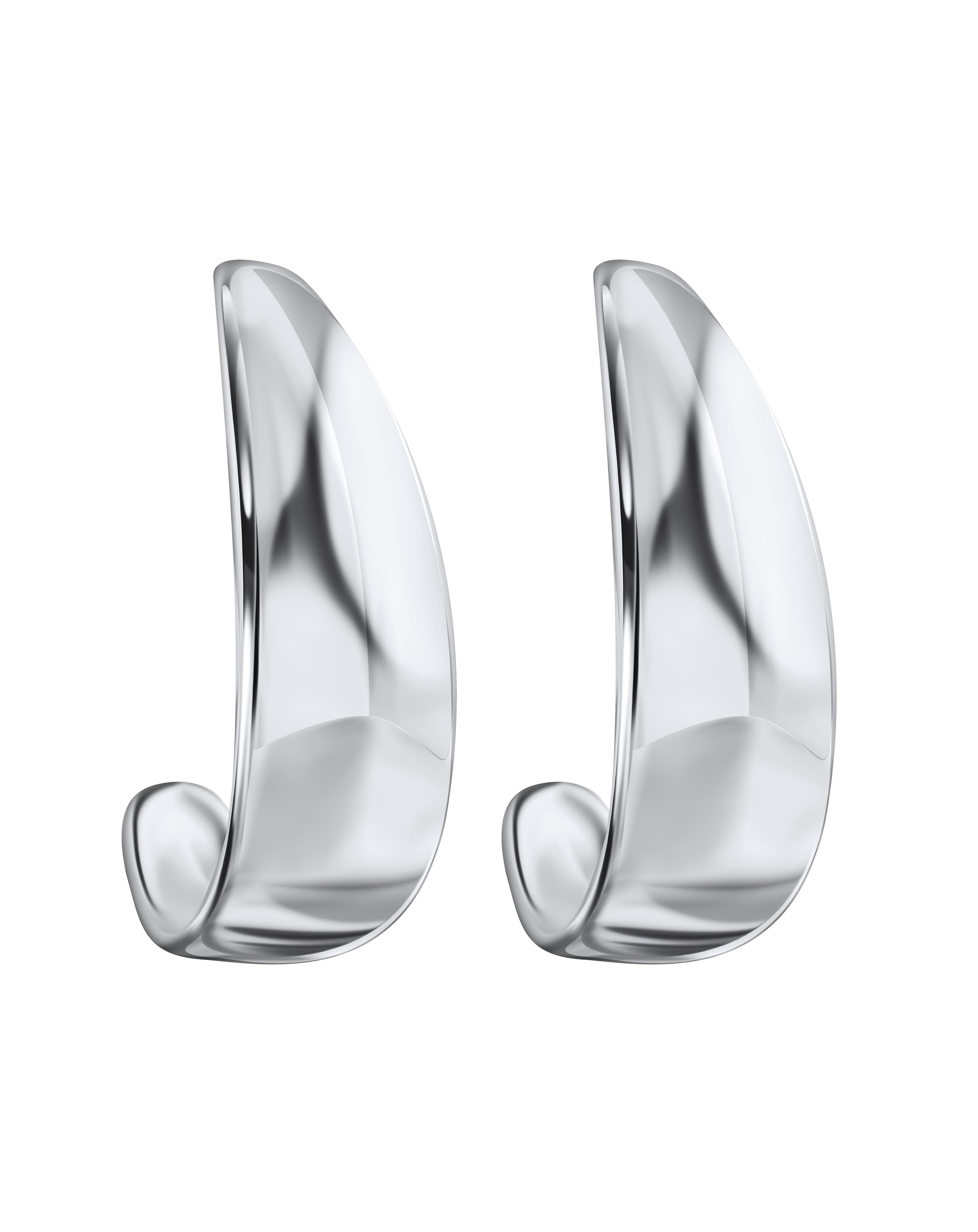 Petal Earring Rhodium (silver-tone) – Christina Caruso