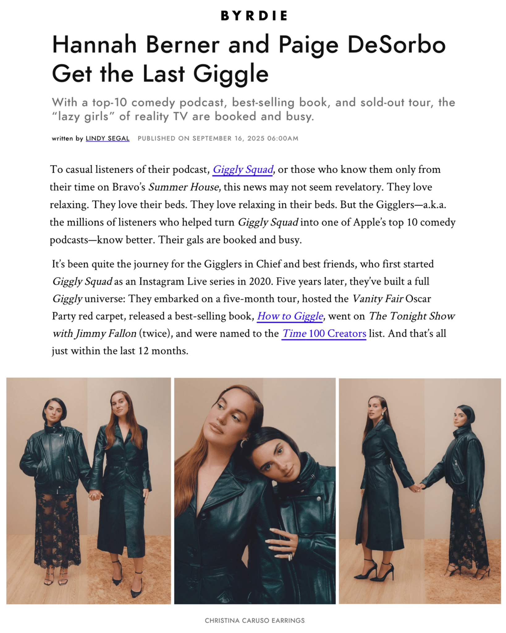 Small Oval Earring (silver - tone) - Christina Caruso