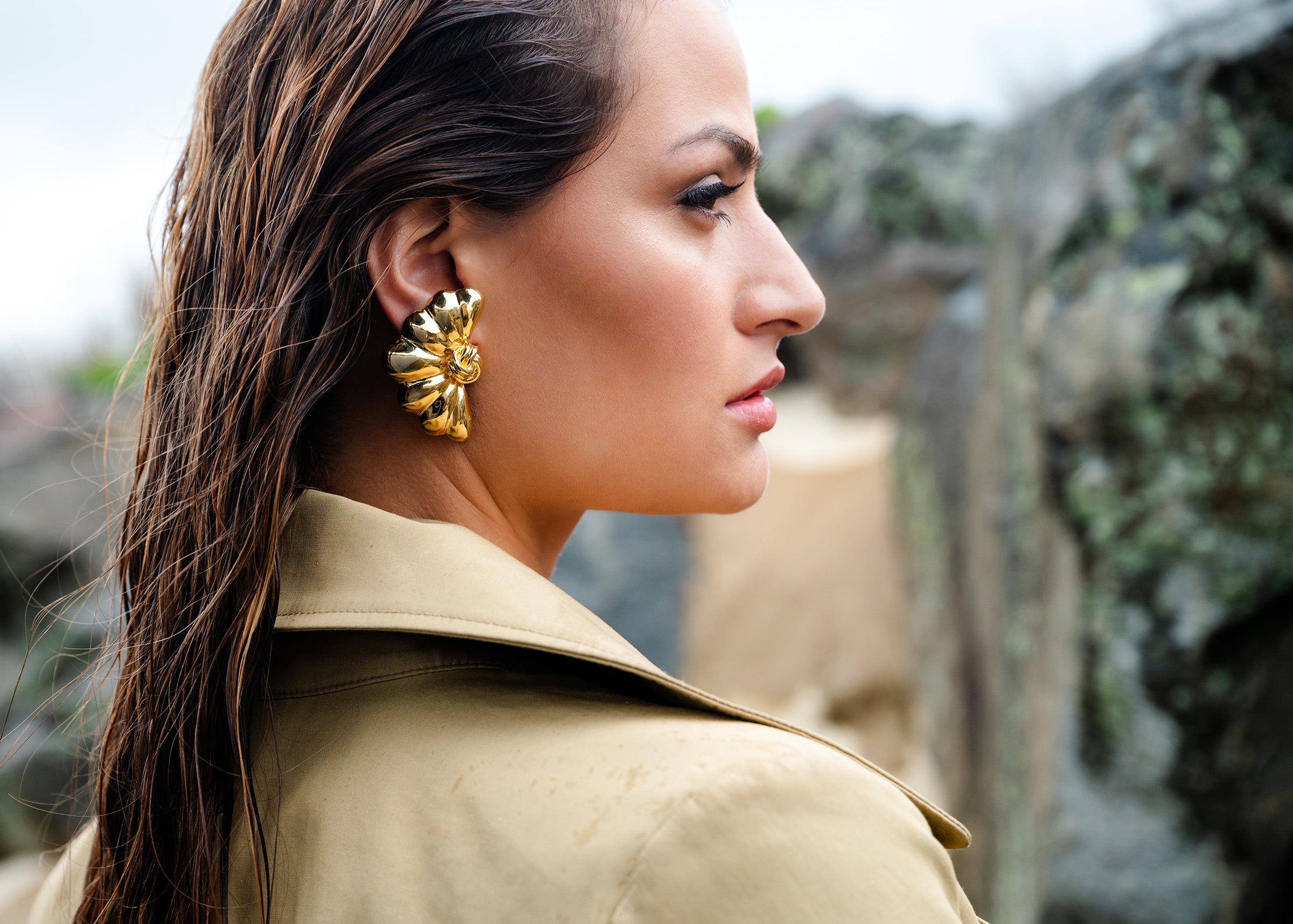 Knot Flower Earring