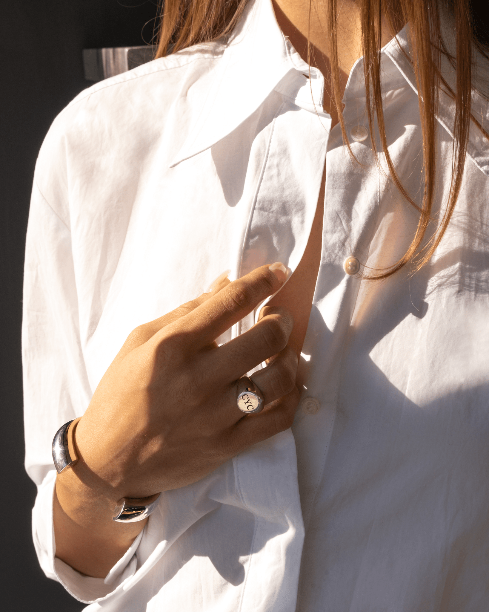 Torus Cuff in Sterling Silver - Christina Caruso