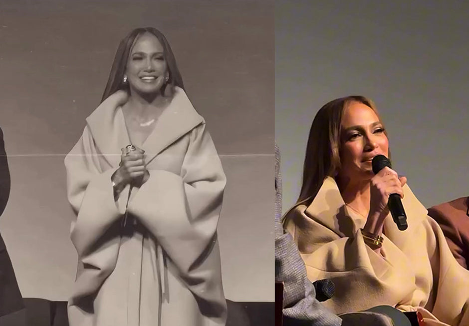 JLO wearing Christina Caruso