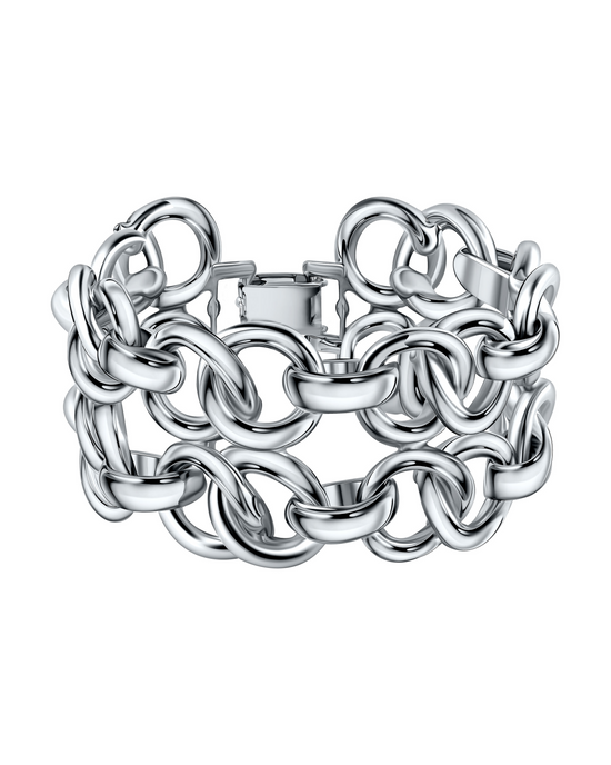 Love Link Bracelet Rhodium (silver - tone)