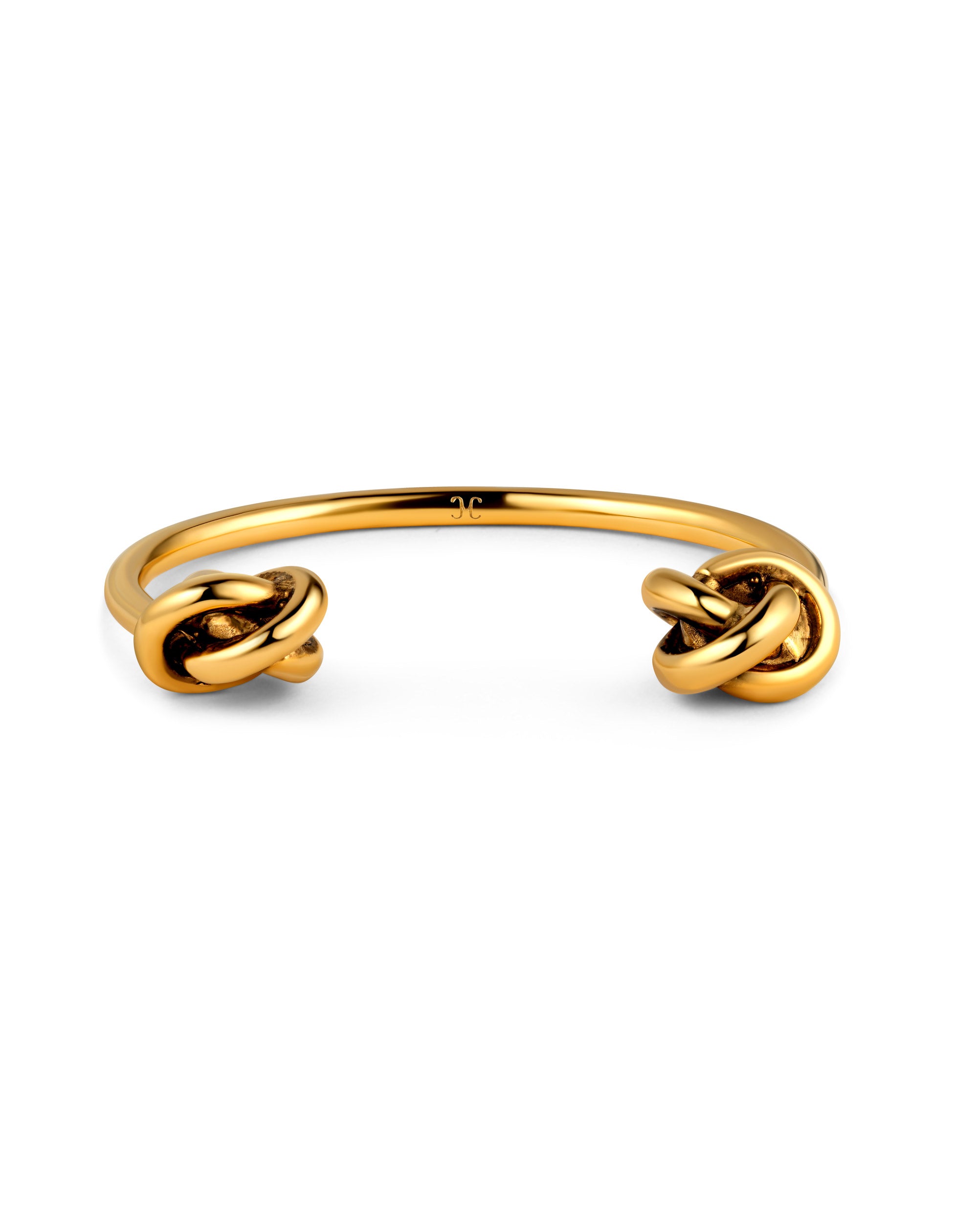 Love Knot Cuff Front View
