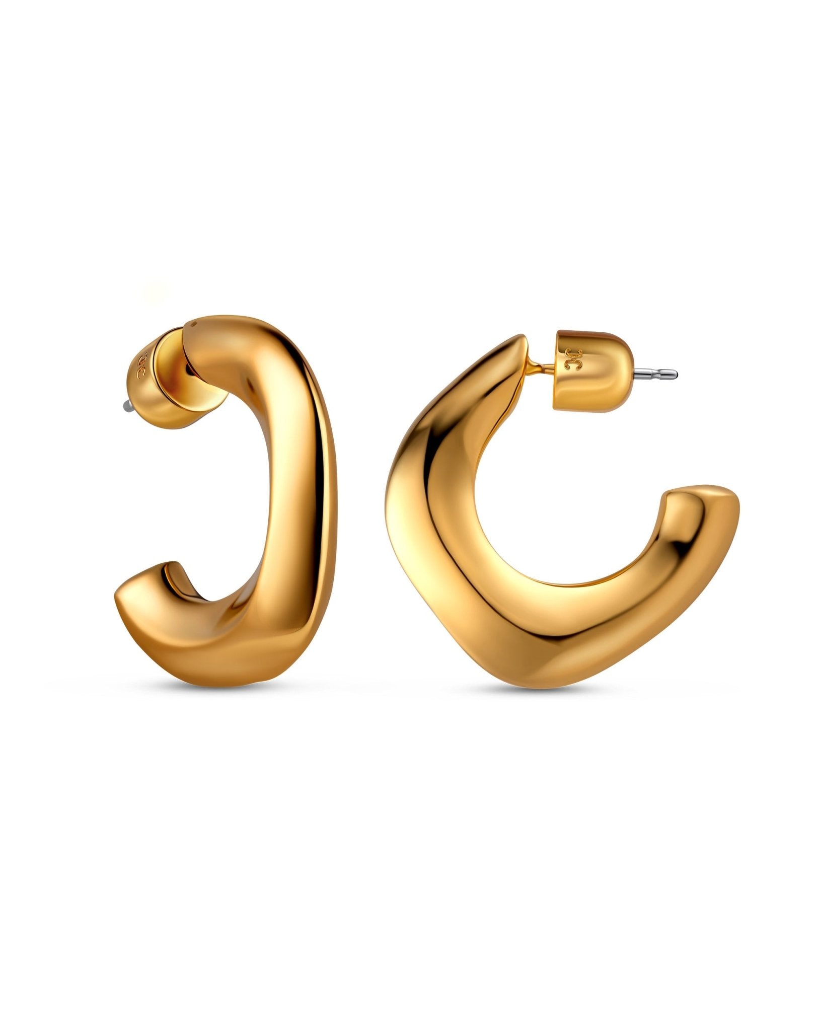 Organic Hoop Earring - Christina Caruso