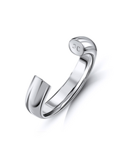 Load image into Gallery viewer, Torus Cuff in Sterling Silver
