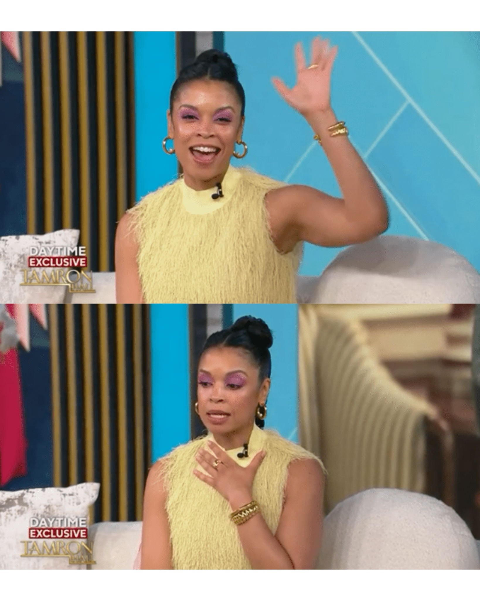 Medium Hoop with Semiprecious Stone - Christina Caruso