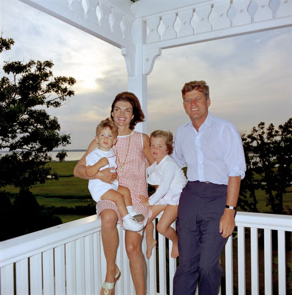 Jackie O. in timeless tassel necklace, like Christina Caruso