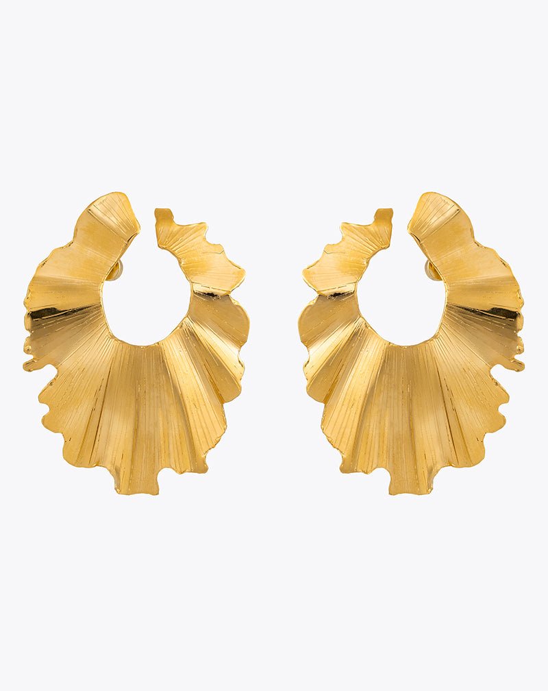 Palm Leaf Earring - Christina Caruso